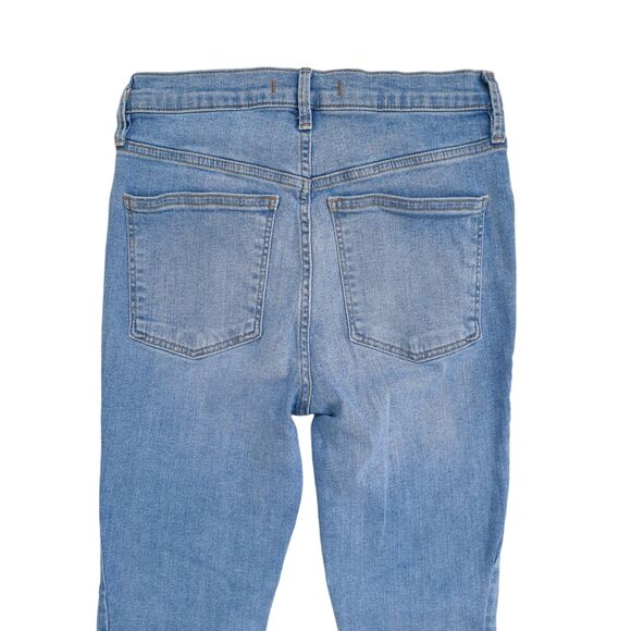 Free People Skinny Jeans Womens 27 Blue Denim Light Wash Straight Leg - Picture 8 of 10